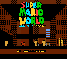 Play NES Super Mario Bros. (World) [Hack by Bash v1.0] (~Super Mario Bash.)  Online in your browser 
